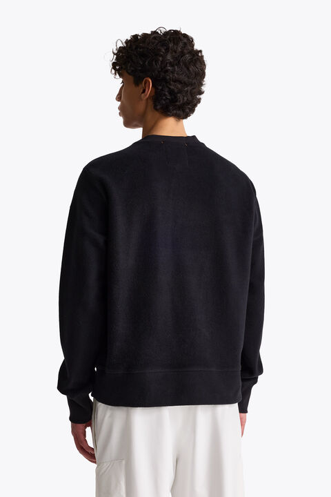 Parajumpers PERNHOS - CREWNECK SWEATSHIRT BLACK 26WMPMFLQR01P390541