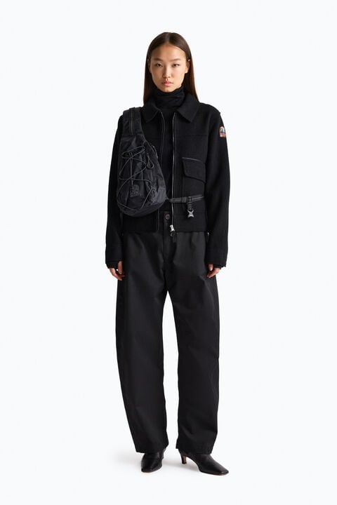 Parajumpers KEMP - CROSSBODY BAG BLACK SPEMPABABA020000541