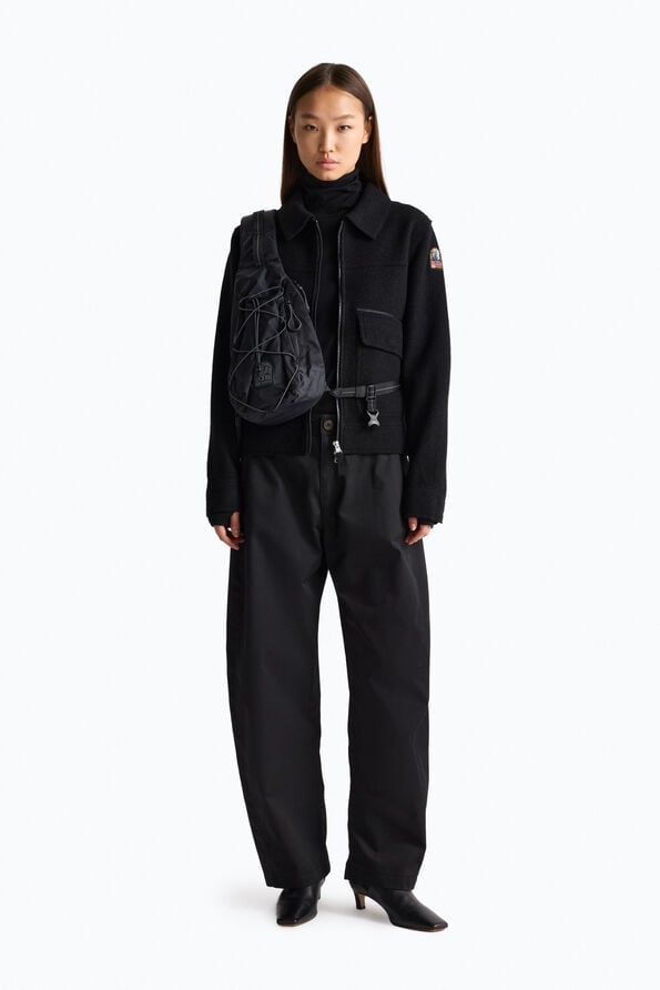 Parajumpers KEMP - CROSSBODY BAG BLACK SPEMPABABA020000541