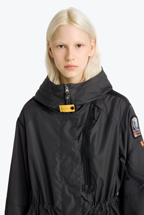 Parajumpers TANK - HOODED PARKA OFF-BLACK 26SMPWJKMA37P500600