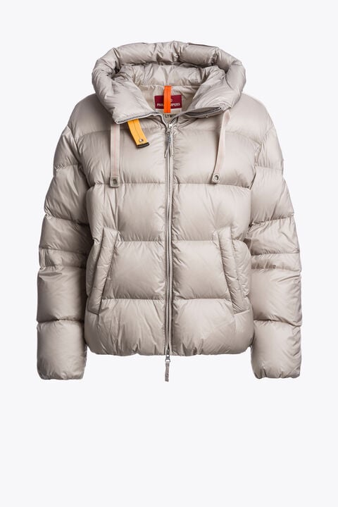 Parajumpers TILLY - HOODED DOWN JACKET MID GREY 26WMPWPUHY32P570137