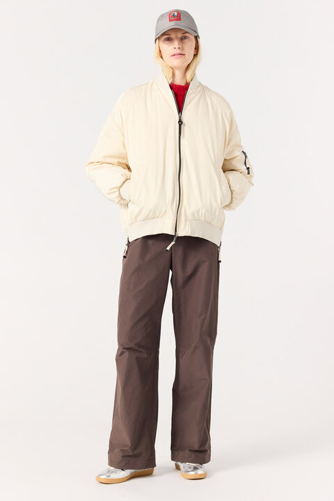 Parajumpers BOMB - REVERSIBLE BOMBER MOONBEAM 25WMPWJKIN32P960775