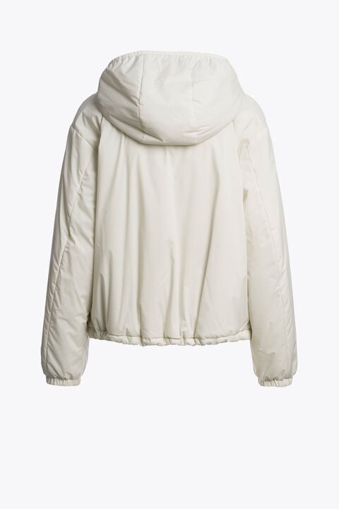 Parajumpers GAFLY - SHORT JACKET CHALK WHITE 26WMPWJKTA31P810131