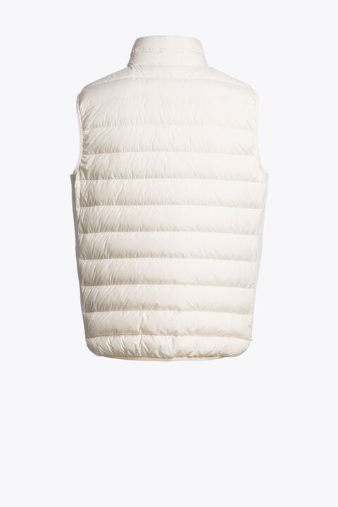 Parajumpers PERFECT - DOWN VEST WARM IVORY 26WMPMPUSL01P090132