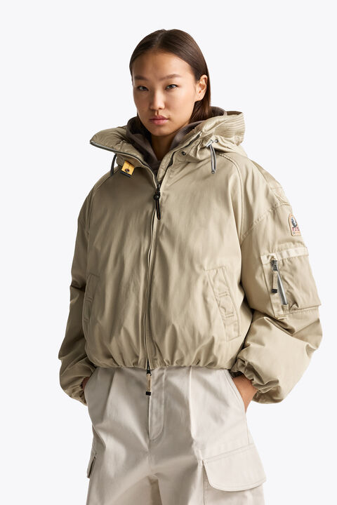 Parajumpers NAADZ - HOODED BOMBER SUN KISSED 26WMPWJKIN31P760253