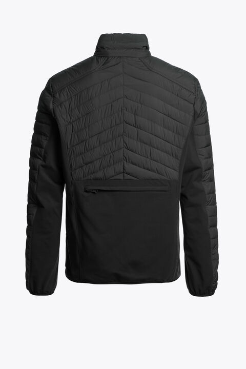 Parajumpers DUNFRIES - HYBRID JACKET BLACK 26SMPMHYTV01P400541