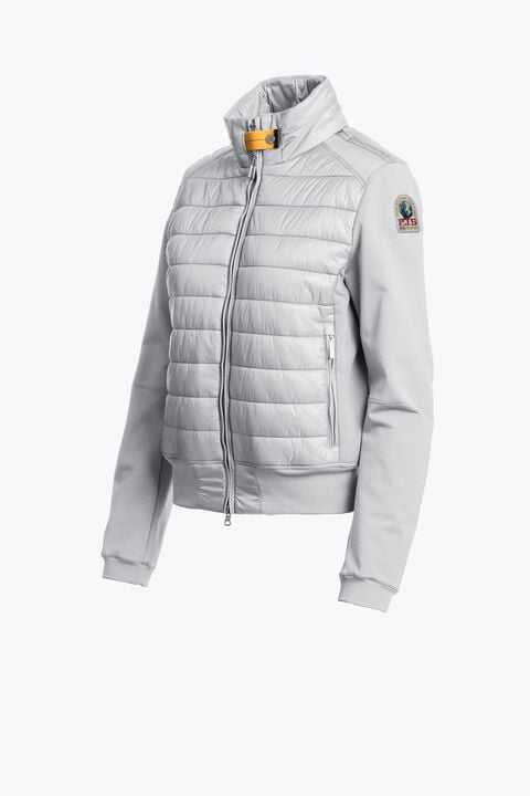 Parajumpers ROSY - HYBRID SWEAT MIST WHITE 26SMPWHYFP32P550677