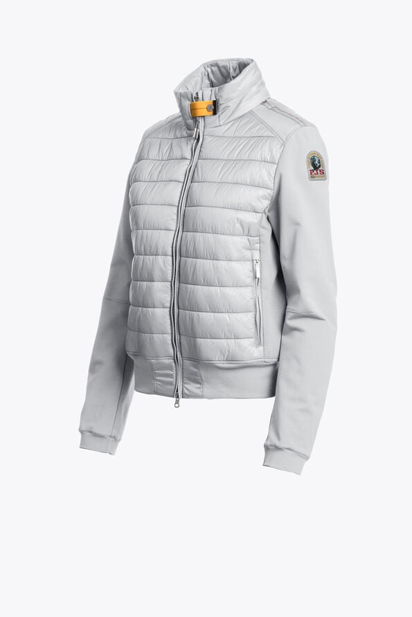 Parajumpers ROSY - HYBRID SWEAT MIST WHITE 26SMPWHYFP32P550677