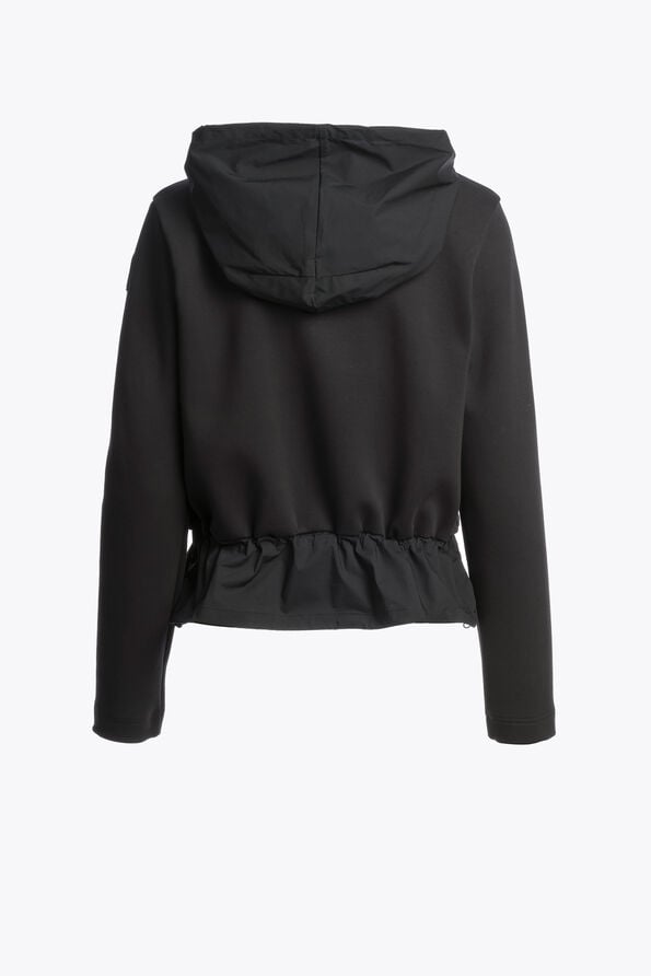 Parajumpers EDITA - HOODED SWEATSHIRT BLACK 26SMPWFLTZ31P790541