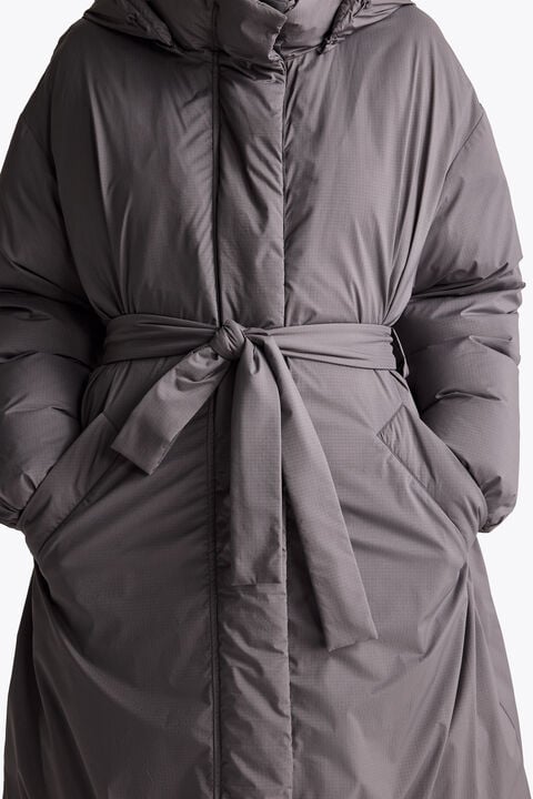 Parajumpers DERAS - LONG JACKET GRAPHITE ORCHID 26WMPWPUTA30P810124
