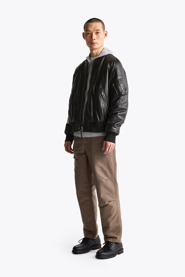 Parajumpers SAUBLE - HOODED SWEATER BLACK 26WMPMKNNK01P290541