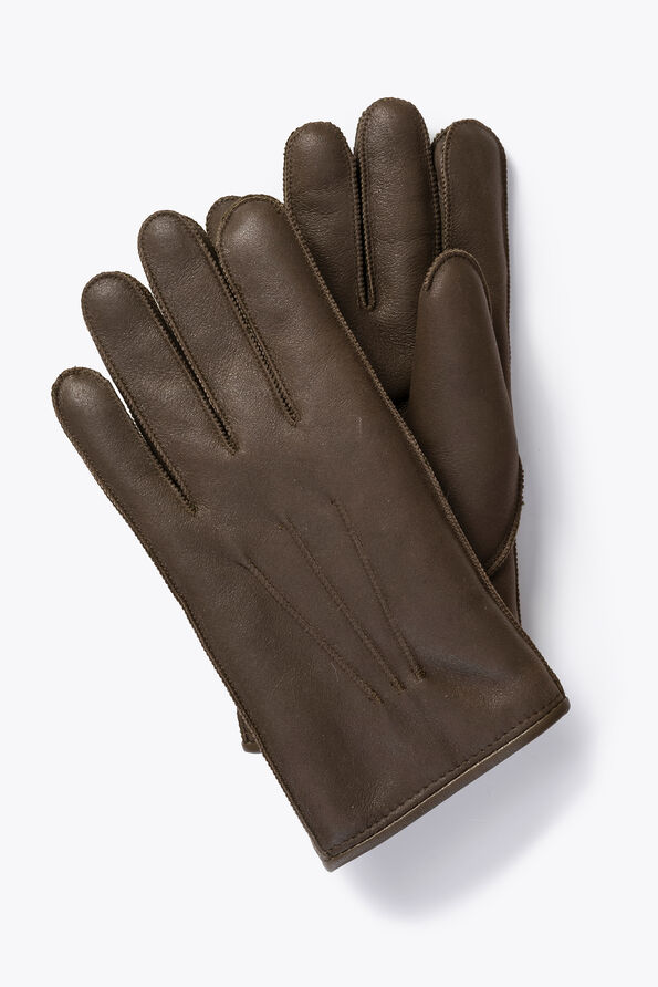 Parajumpers SHEARLING - GLOVES TOBACCO 25WMPAGLGL11PAD0574