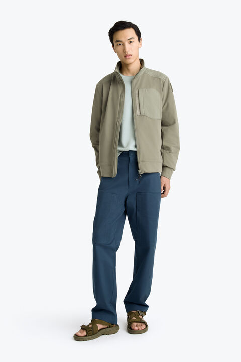 Parajumpers DOUGLAS - HYBRIDE SWEAT BLACK 26SMPMHYTV02P400541