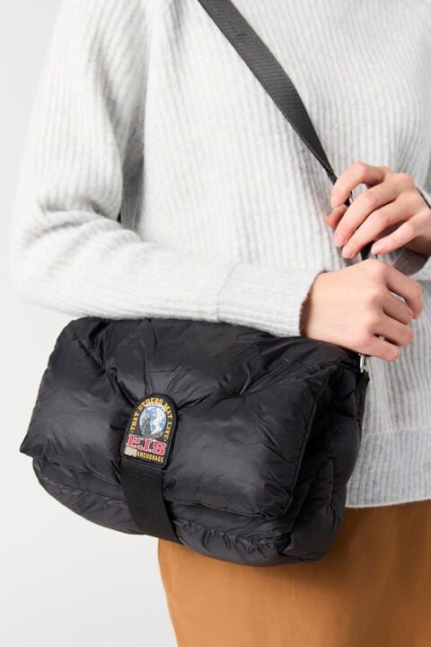 Parajumpers HOLLYWOOD - BAGUETTE BAG OLIVE GREY 25WMPABABA34PAB0103