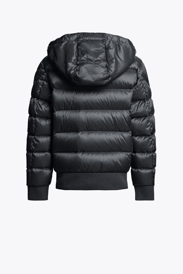 Parajumpers PHARRELL - HOODED BOMBER NINE IRON 26WMPBPUSX73PBC0765