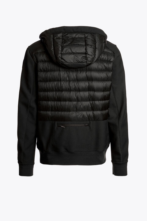 Parajumpers BUCK - HYBRID JACKET BLACK 25WMPMHYWU04P330541