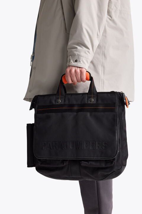 Parajumpers PORTAGE - CROSSBODY BAG BLACK SPEMPAACBA090000541