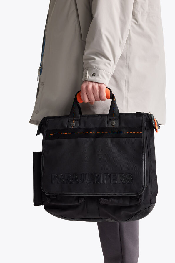 Parajumpers PORTAGE - CROSSBODY BAG BLACK SPEMPAACBA090000541