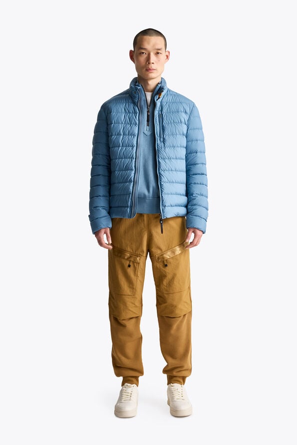 Parajumpers UGO - SHORT DOWN JACKET SKY STEEL 26WMPMPUSL04P090138