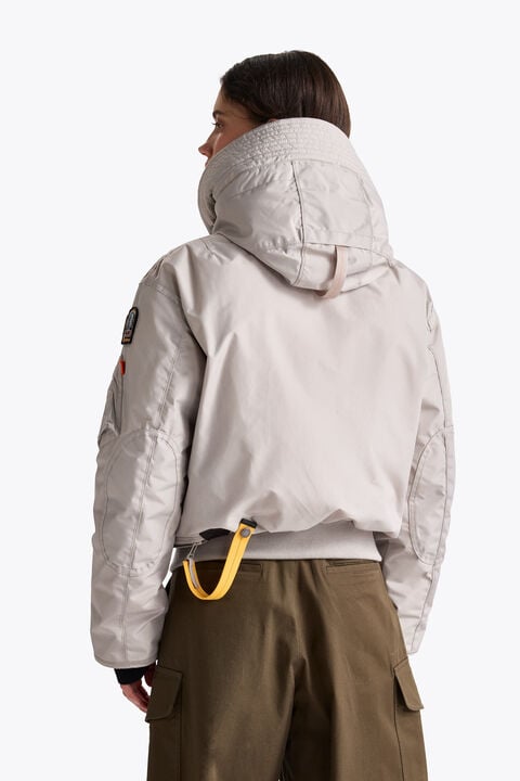 Parajumpers GOBI - HOODED BOMBER BLACK 26WMPWJKMA31P510541