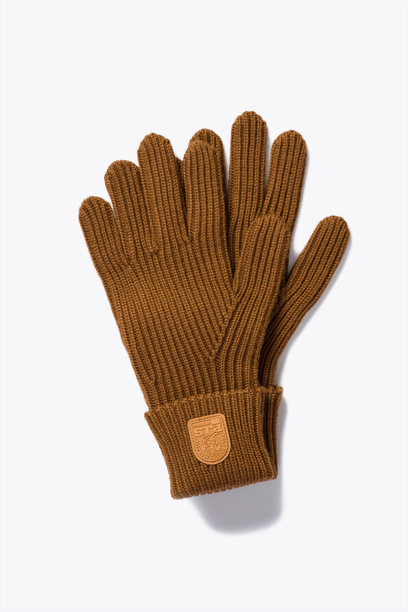 Parajumpers PLAIN - MERINO WOOL GLOVES ALMOND 25WMPAGLGL15PAT0718