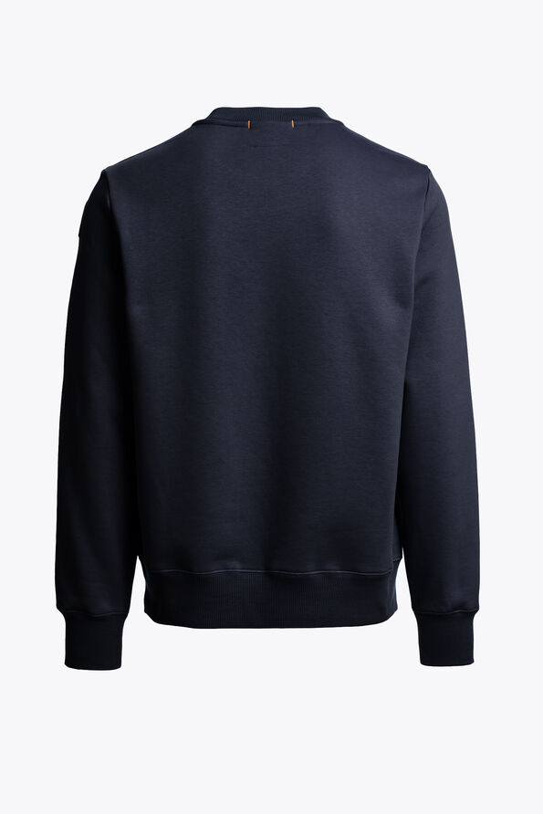 Parajumpers K2 - CREWNECK SWEATSHIRT BLUE NAVY 26WMPMFLEY21P160316
