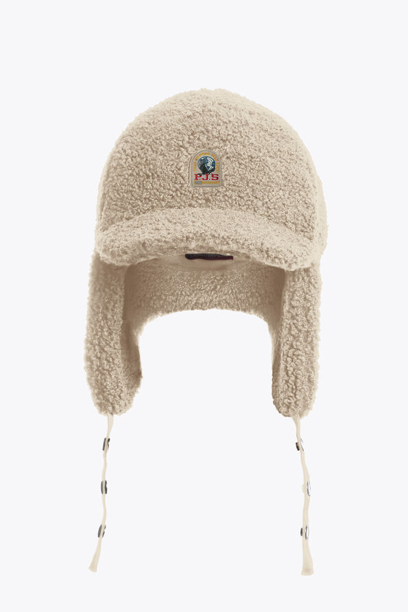 Parajumpers POWER - CURLY FLEECE JOCKEY HAT SUN KISSED 25WMPAHAHA41PAN0253