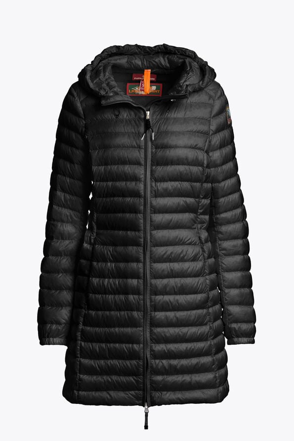 Parajumpers MEREDITH - HOODED DOWN JACKET BLACK 26SMPWPUSL32P530541