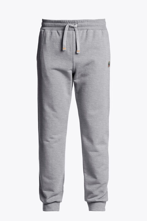 Parajumpers MAKALU - LONG PANTS ASH GREY MELANGE 26WMPMPAEY23P160608