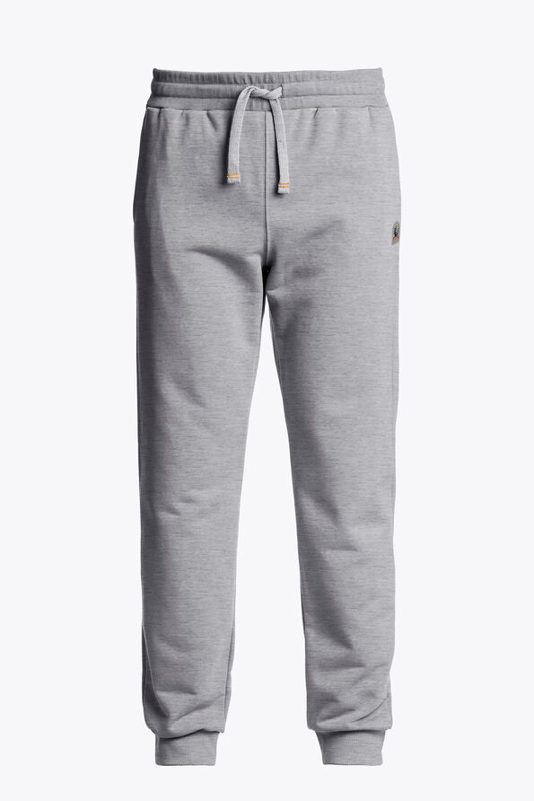 Parajumpers MAKALU - LONG PANTS ASH GREY MELANGE 26WMPMPAEY23P160608
