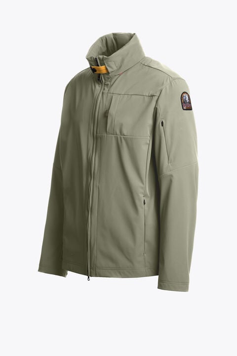 Parajumpers HOOPER - WINDBREAKER JACKET ASHEN SAGE 26SMPMJKEE02P030274