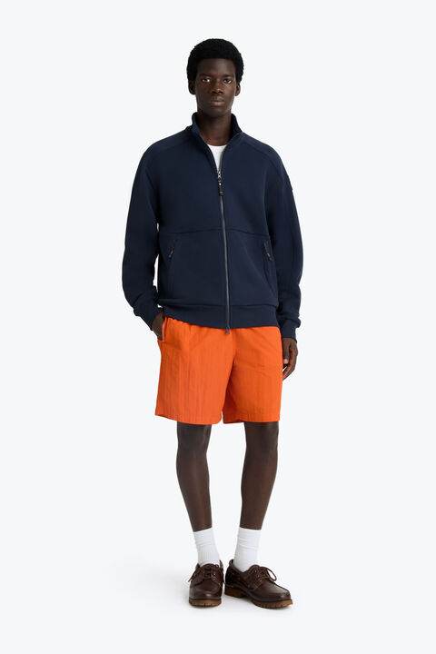 Parajumpers SPIKE - FULL-ZIP SWEAT BLUE NAVY 26SMPMFLRH02P200316