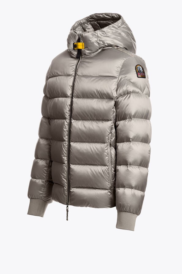 Parajumpers PHARRELL - HOODED BOMBER MID GREY 26WMPMPUSX13P070137
