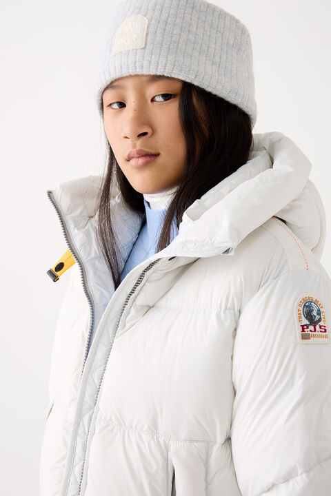 Parajumpers VANIA - SHORT PUFFER ICE FLOW 25WMPGPUPP81PGD0111