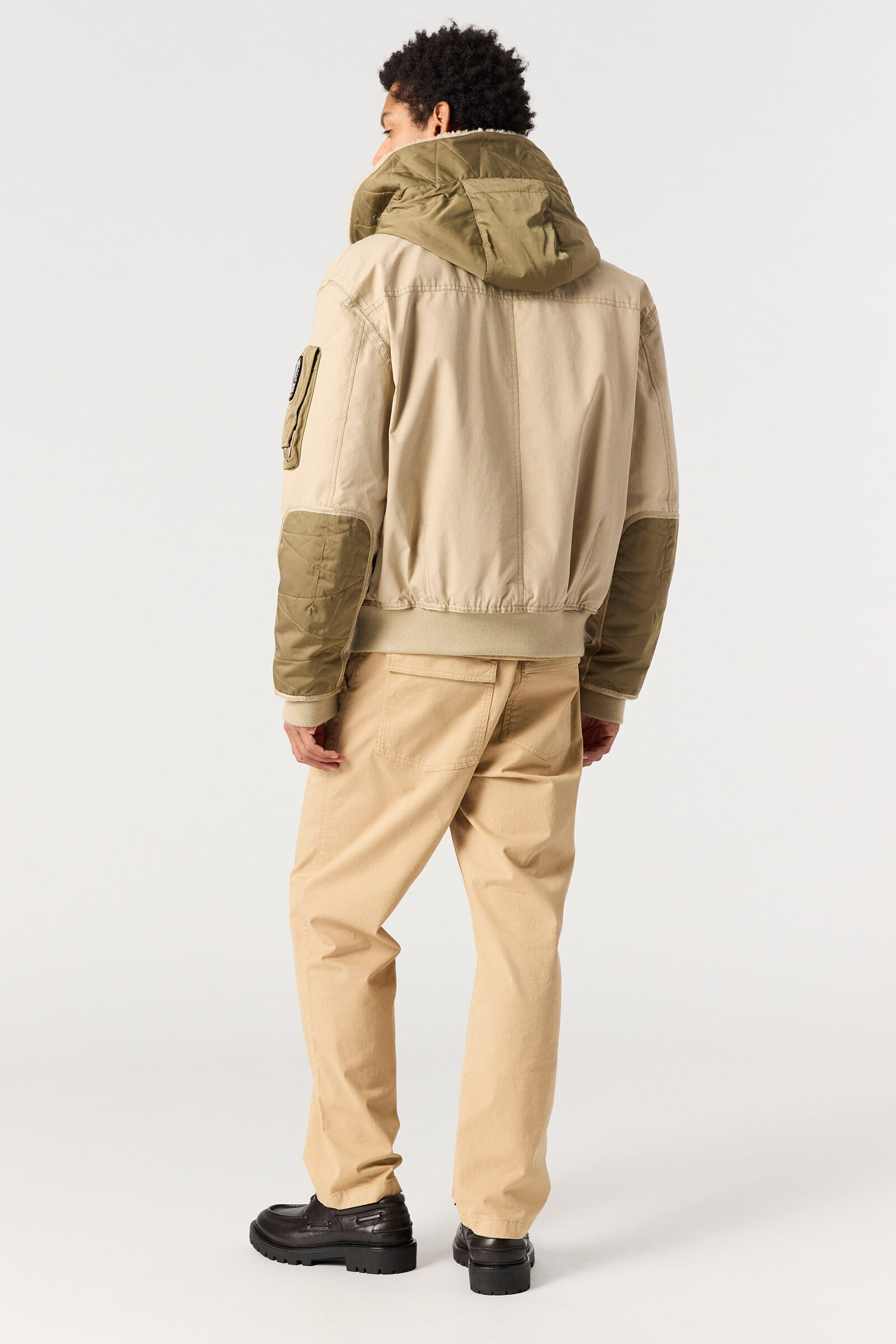 GOLD B. - HOODED BOMBER SUNKISSED - EARTH | Parajumpers®