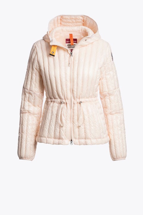 Parajumpers KUON - SHORT PUFFER BLUSH WHITE 26SMPWPUIP33P700281