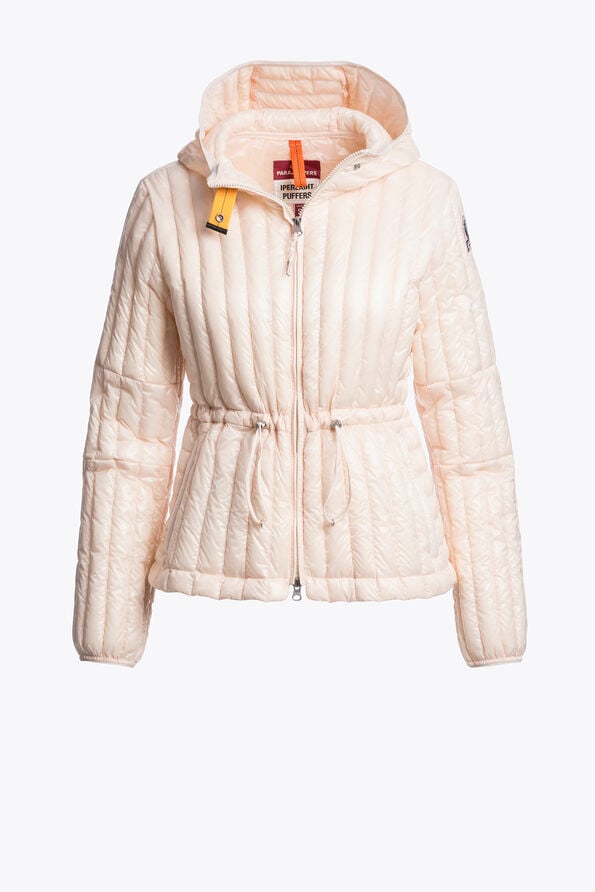 Parajumpers KUON - SHORT PUFFER BLUSH WHITE 26SMPWPUIP33P700281