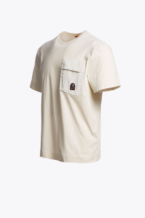Parajumpers MOJAVE - T-SHIRT WARM IVORY 26WMPMTSRY07P380132