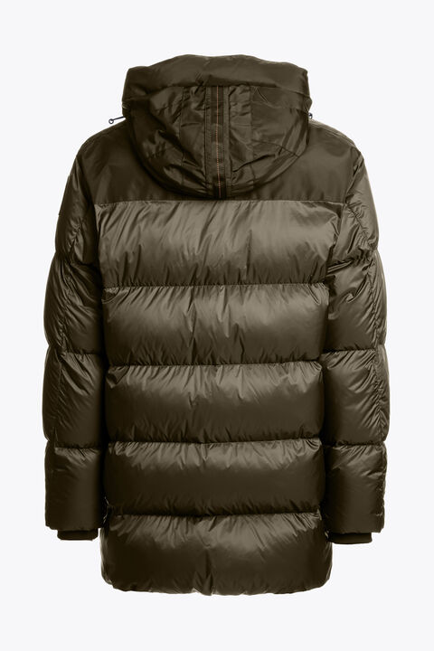 Parajumpers SHEDIR - HOODED PARKA OLIVE GREY 25WMPMPUEN04P180103