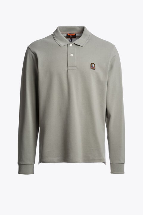 Parajumpers KERROBERT - LONG SLEEVE POLO SHIRT NOWHERE 26WMPMPORQ03P210225