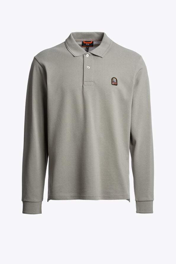 Parajumpers KERROBERT - LONG SLEEVE POLO SHIRT NOWHERE 26WMPMPORQ03P210225