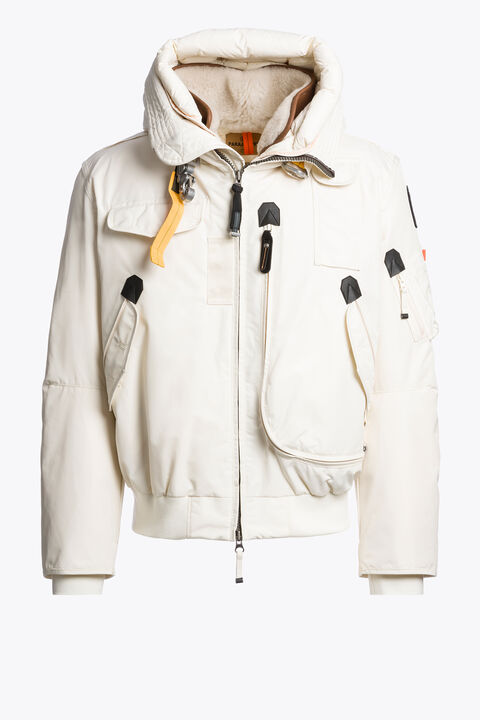Parajumpers GOBI S. - HOODED BOMBER WARM IVORY 26WMPMJKMA21P010132