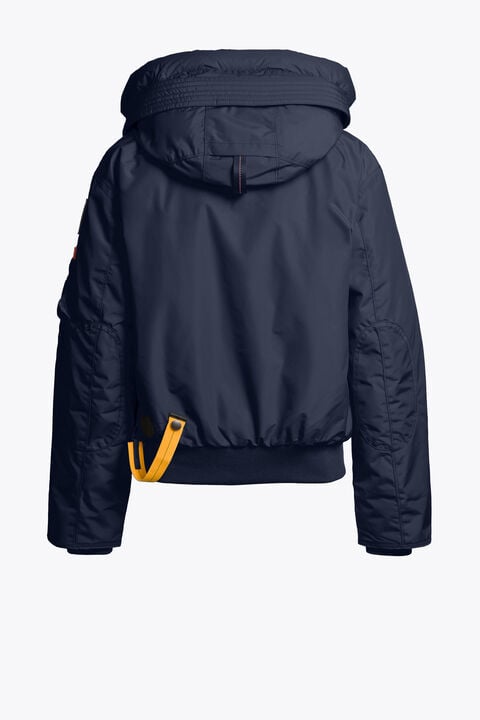 Parajumpers GOBI - HOODED BOMBER BLUE NAVY 26WMPWJKMA31P510316