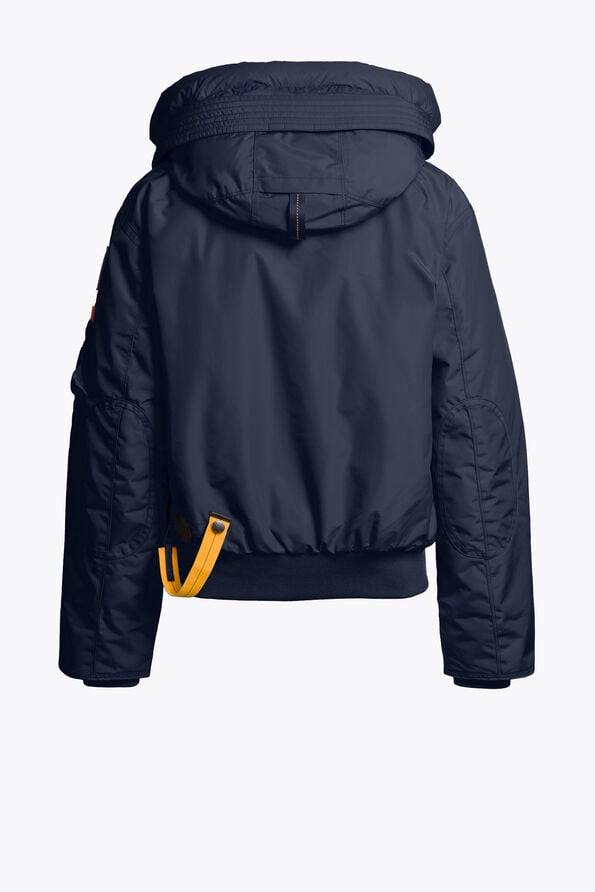 Parajumpers GOBI - HOODED BOMBER BLUE NAVY 26WMPWJKMA31P510316
