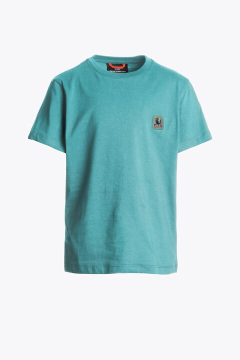 Parajumpers PATCH TEE AQUA 26SMPBTSER61PBG0522