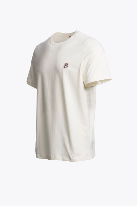 Parajumpers PATCH - T-SHIRT WARM IVORY 26WMPMTSER01P170132