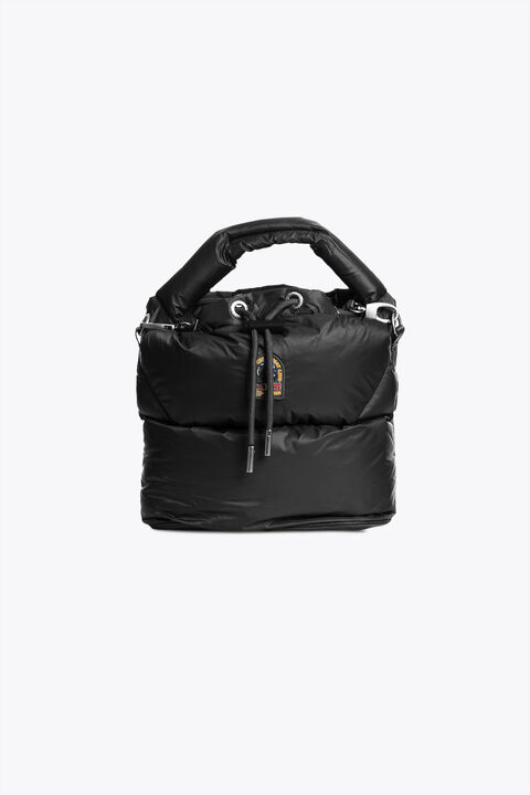 Parajumpers TIKALINA - BUCKET BAG BLACK 26WMPABABA33PAM0541