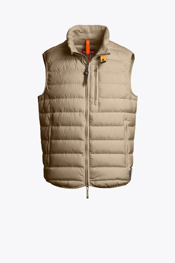 Parajumpers PERFECT - DOWN VEST MUTED KHAKI 26WMPMPUSL01P090136