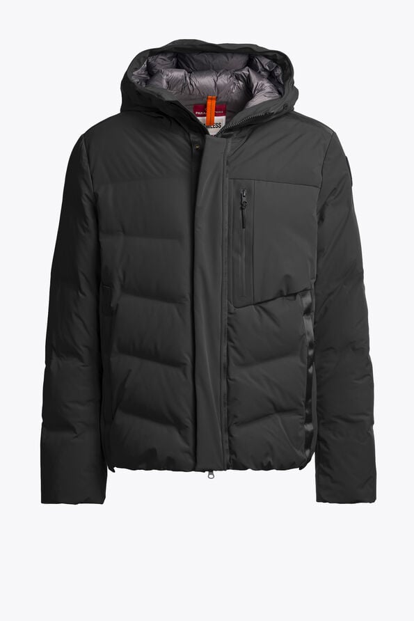 Parajumpers TAIGA - HOODED JACKET BLACK 26WMPMJKSS01P410541