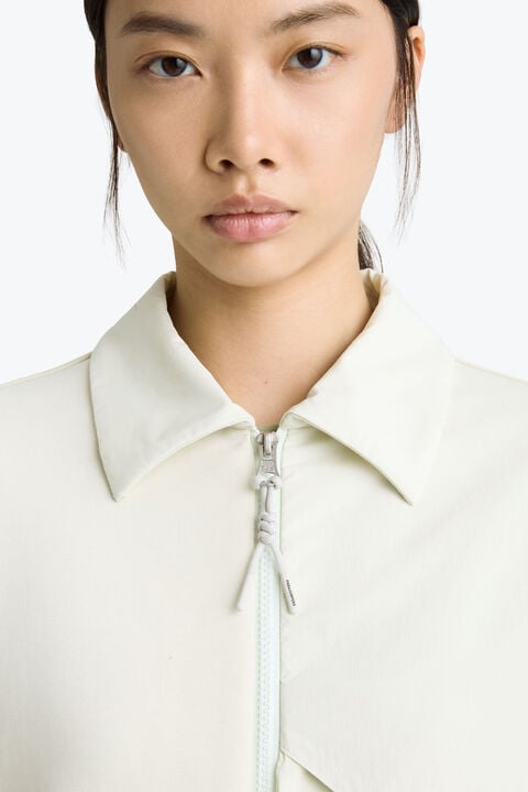 Parajumpers JELKA - FULL-ZIP SWEATSHIRT MOSSY CHALK 26SMPWFLTZ32P790277